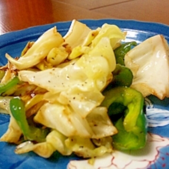 白だしで簡単野菜炒め